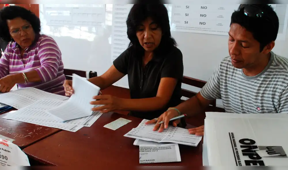 ONPE: ¿Cómo presentar una justificación o dispensa para no ser miembro de mesa en el Referéndum 2018?