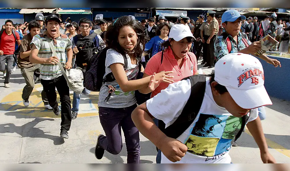 Protestas en universidades La Cantuta y UNSAAC