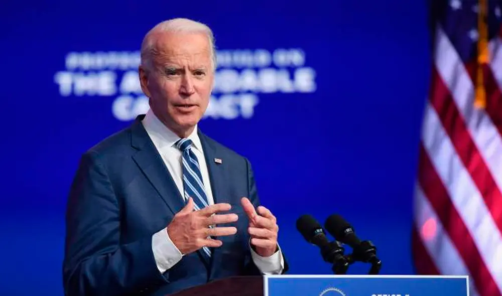 La oficina de Biden no ha comentado si sus planes se verán afectados por el problema de salud. Foto: AFP