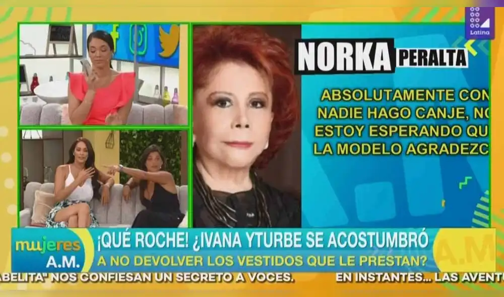 Ivana Yturbe corta llamada a Jazmín Pinedo por preguntarle sobre robo de vestidos