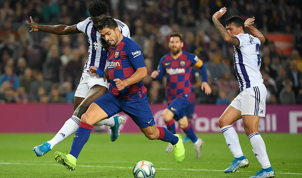 Sigue aquí EN VIVO ONLINE el partido Barcelona vs. Valladolid por la jornada 36 de LaLiga Santander. | Foto: AFP