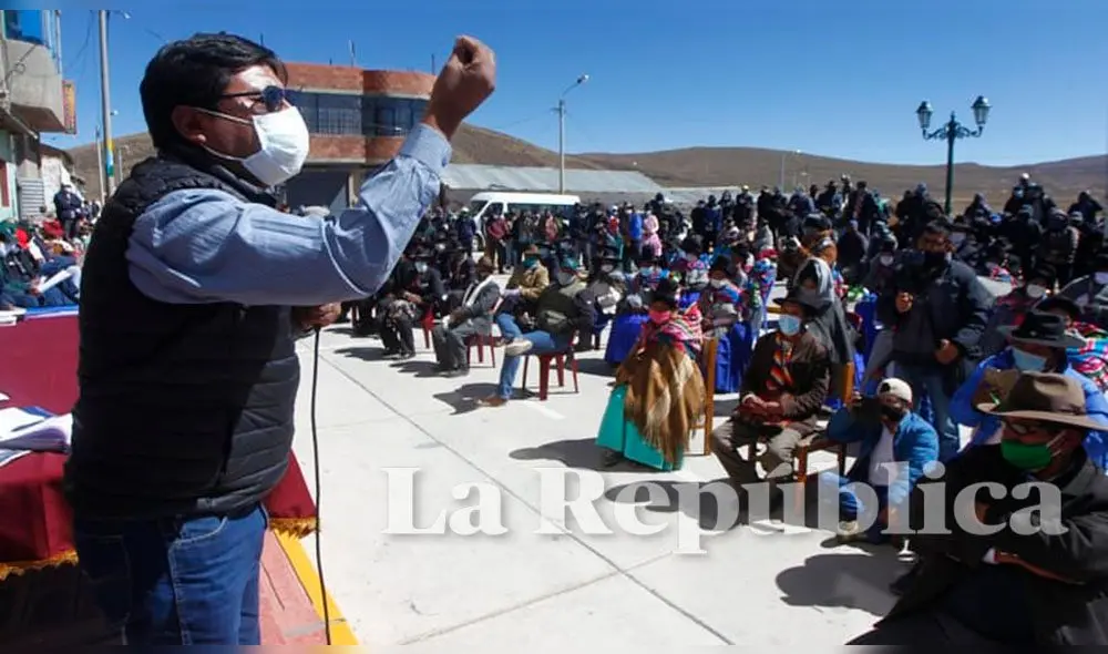 Agustín Luque, gobernador de Puno Agustín Luque, gobernador de Puno