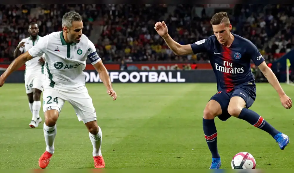 PSG goleó 4-0 al Saint-Etienne y sigue invicto en la Liga Francesa [RESUMEN]