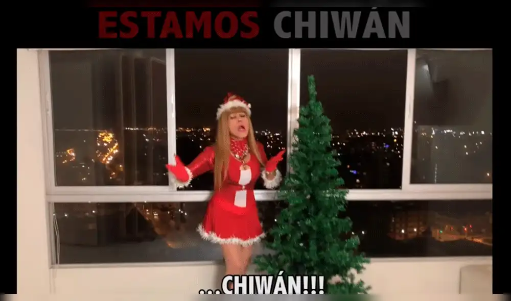 La Tigresa del Oriente lanza "Estamos Chiwán" en versión villancico [VIDEO]