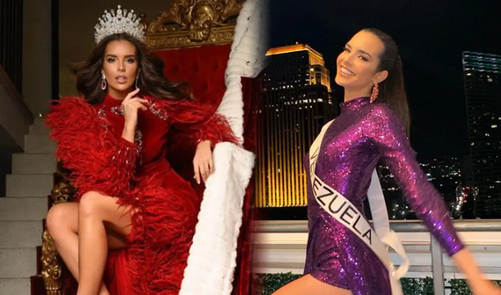 Amanda Dudamel es la representante venezolana en el Miss Universo 2022. Foto: composición LR/ Instagram/ Amanda Dudamel.