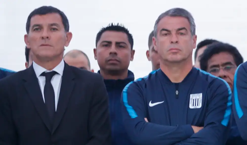 Pablo Bengoechea y Gustavo Zevallos estuvieron juntos en una misa del Señor de los Milagros. | GLR