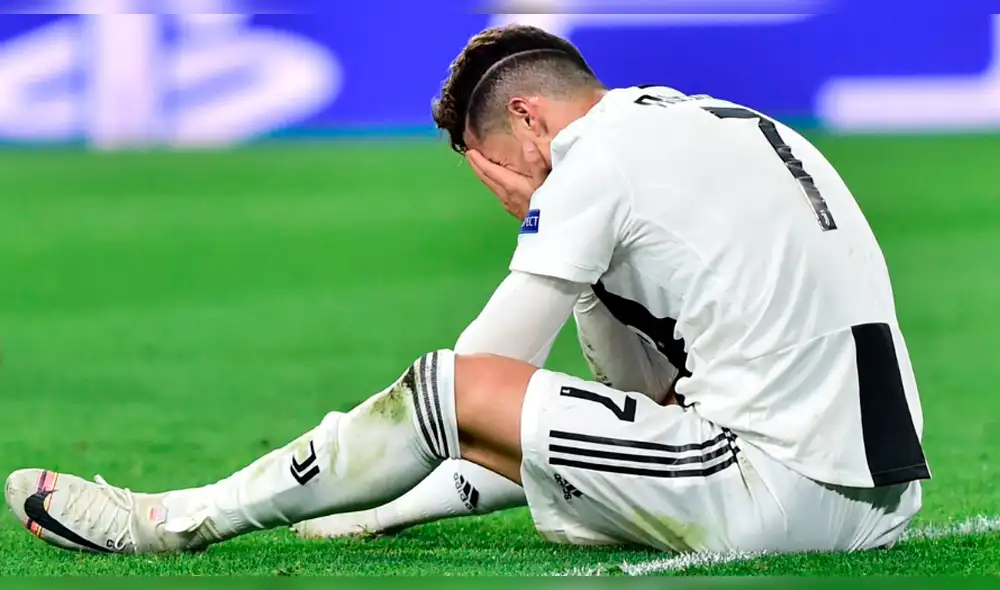 Juventus vs Ajax: La reacción de Cristiano Ronaldo al ser eliminado de la Champions League [VIDEO]