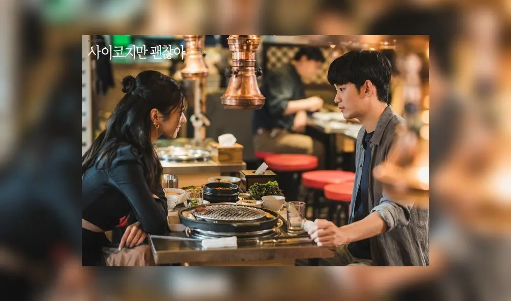 Kim Soo Hyun y Seo Ye Ji en It's okay not to be okay