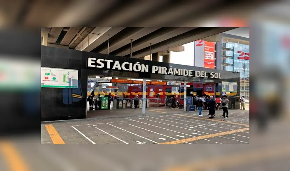 Aún no hay fecha definida para reapertura de la estación Pirámide del Sol, del Metro de Lima. Foto: Difusión