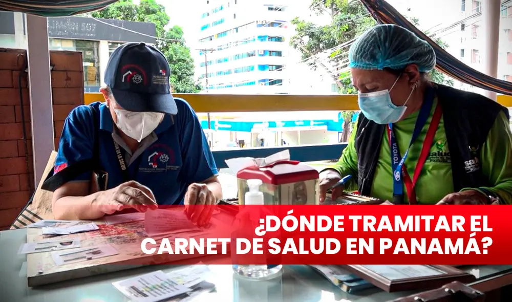 Conoce el precio y requisitos para tramitar el carnet de salud en Panamá. Composición: Gerson Cardoso-GLR/Minsa