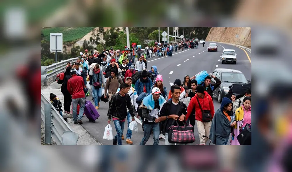 Al menos cuatro millones de venezolanos huyeron de la crisis humanitaria. Foto: Difusión Al menos cuatro millones de venezolanos huyeron de la crisis humanitaria. Foto: Difusión