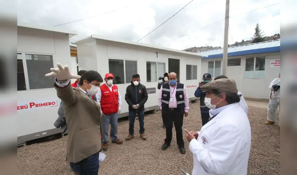 En módulos se instalarán camas para pacientes con COVID. En módulos se instalarán camas para pacientes con COVID.