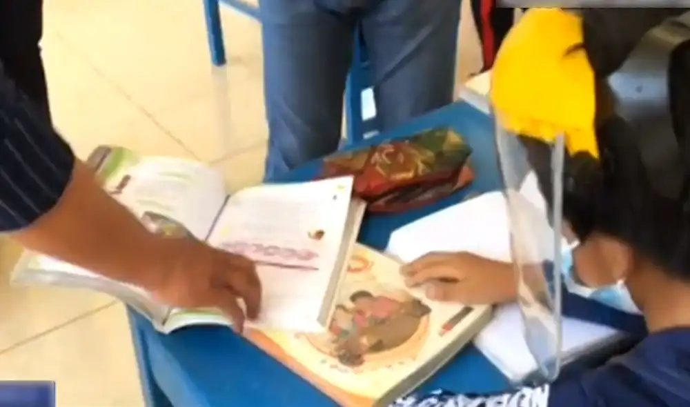 La Dirección Regional de Ica indicó que al menos un 12 % de estudiantes dejaron estudiar por la pandemia. Foto: captura de Canal N La Dirección Regional de Ica indicó que al menos un 12 % de estudiantes dejaron estudiar por la pandemia. Foto: captura de Canal N