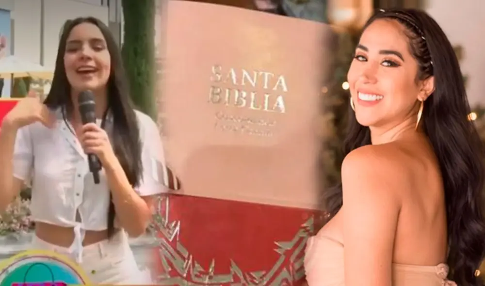 Valeria Flórez calificó de "absurdo" los comentarios de usuarios al regalo de Melissa Paredes. Foto: captura/Willax/Instagram