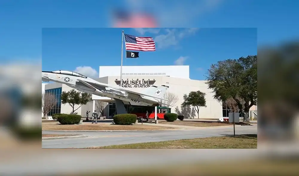 Base naval de Pensacola, en Florida. Foto: difusión Base naval de Pensacola, en Florida. Foto: difusión