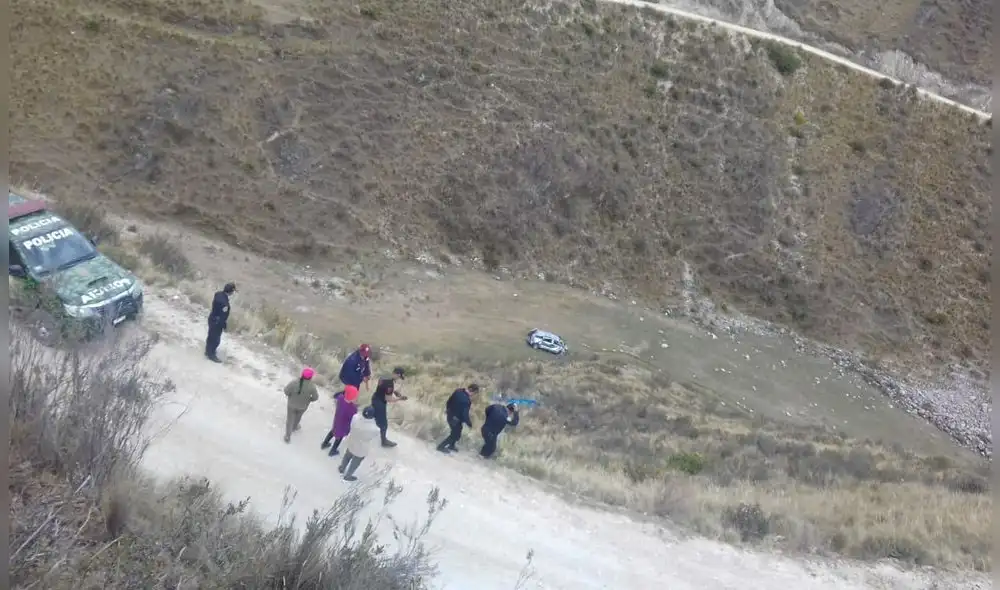 trágicas vacaciones: Mueren 3 miembros de una familia camino a Huancaya