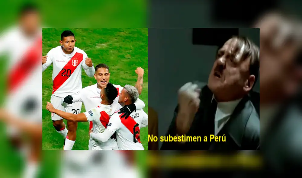 Facebook viral: “Hitler” se entera de la goleada de Perú a Chile y tiene inesperada reacción Facebook viral: “Hitler” se entera de la goleada de Perú a Chile y tiene inesperada reacción