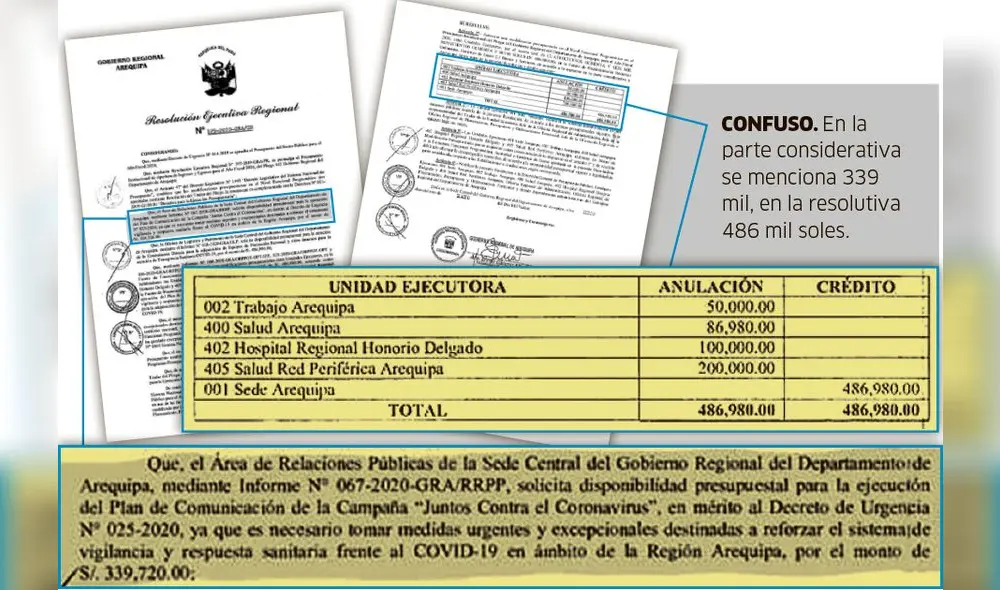 confuso. En la parte considerativa se menciona 339 mil, en la resolutiva 486 mil soles. confuso. En la parte considerativa se menciona 339 mil, en la resolutiva 486 mil soles.
