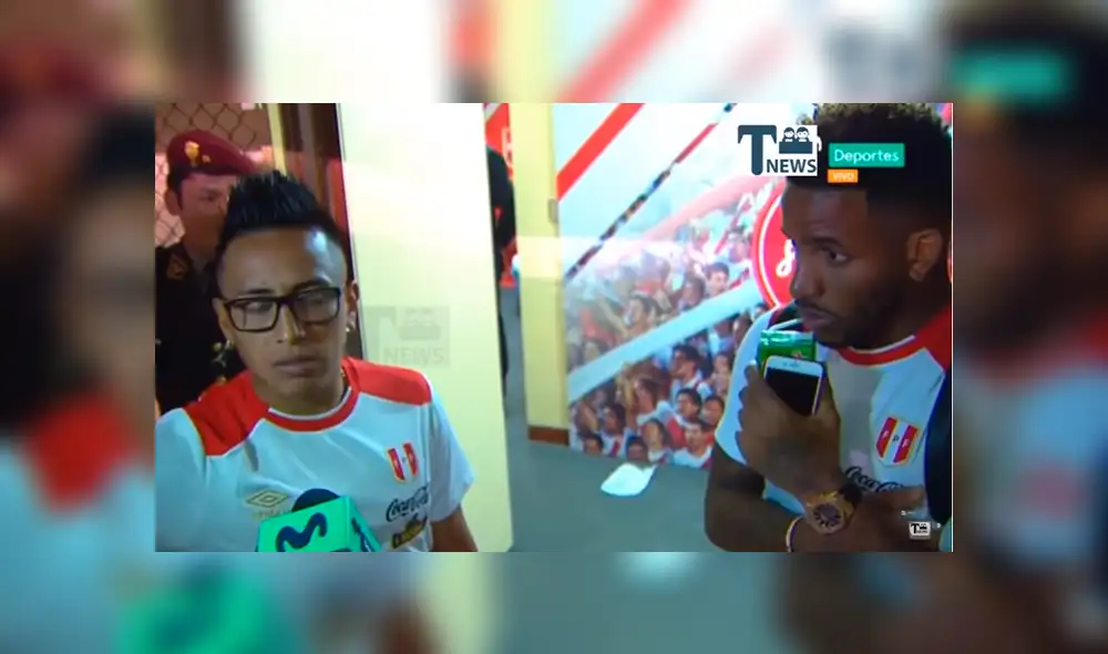 YouTube: El peculiar detalle que se robó el show en entrevista de Jefferson Farfán y Christian Cueva