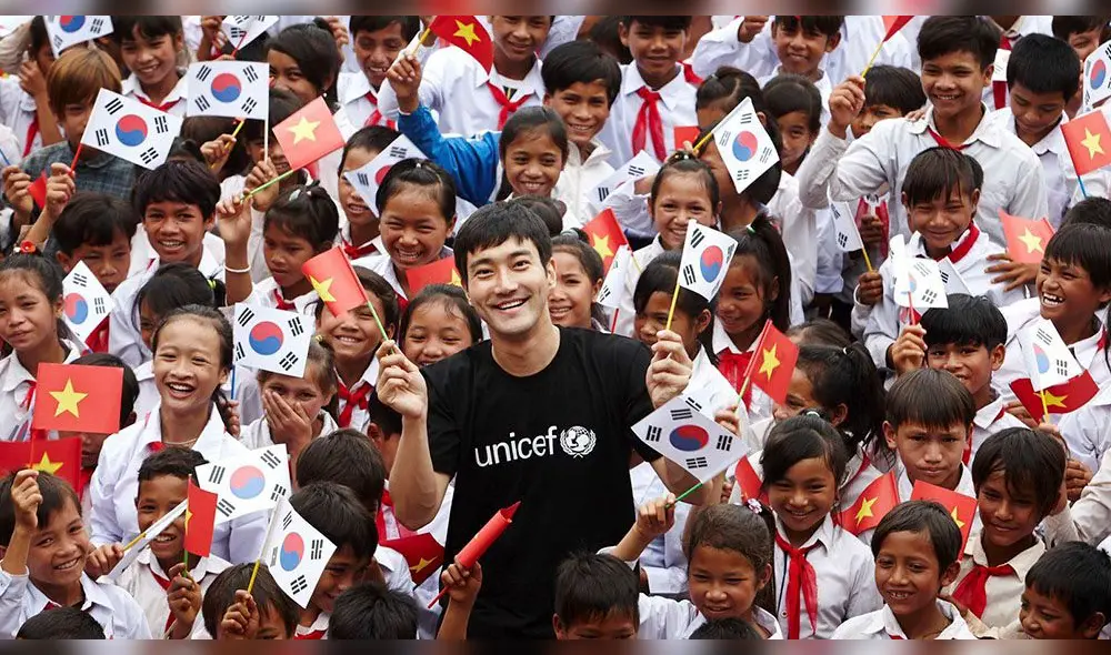 Siwon en Taiwan | Fuente: UNICEF