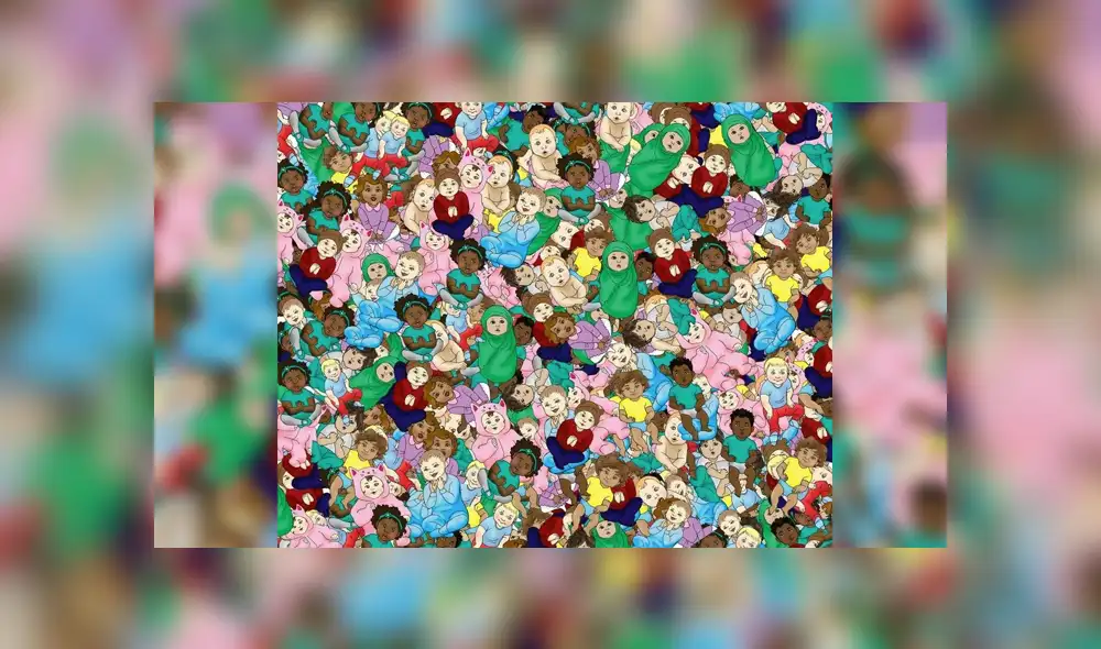 Desliza para conocer la respuesta del reto visual que circula en Facebook. Foto: Captura.