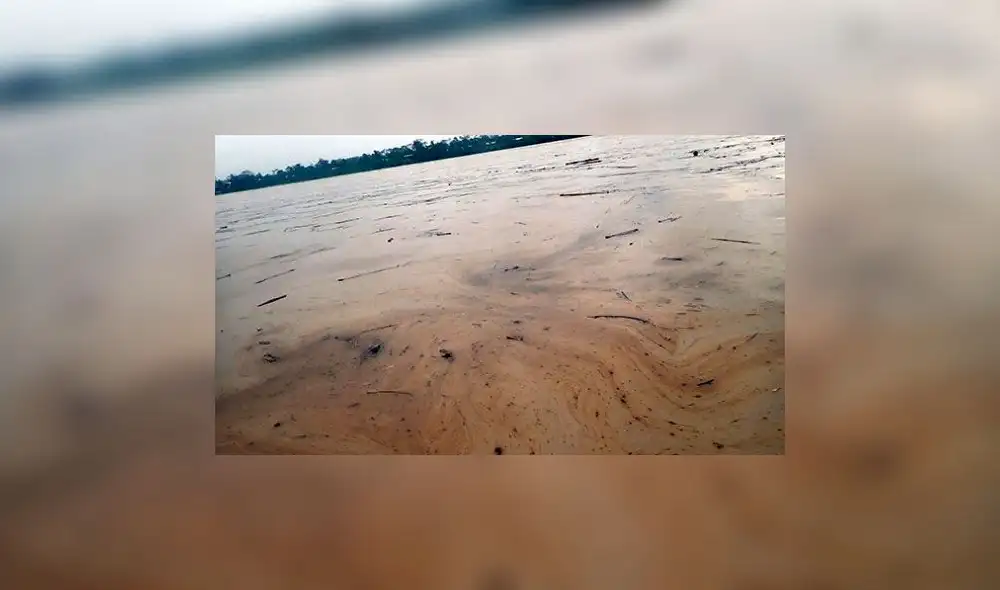 Loreto: Denuncian derrame de petróleo en río Pastaza