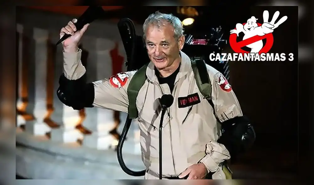Bill Murray regresa a la franquicia después de 30 años.