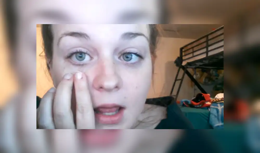 YouTube viral: usuarios impactados por ver a chica que se quita el ojo frente a la cámara [VIDEO]