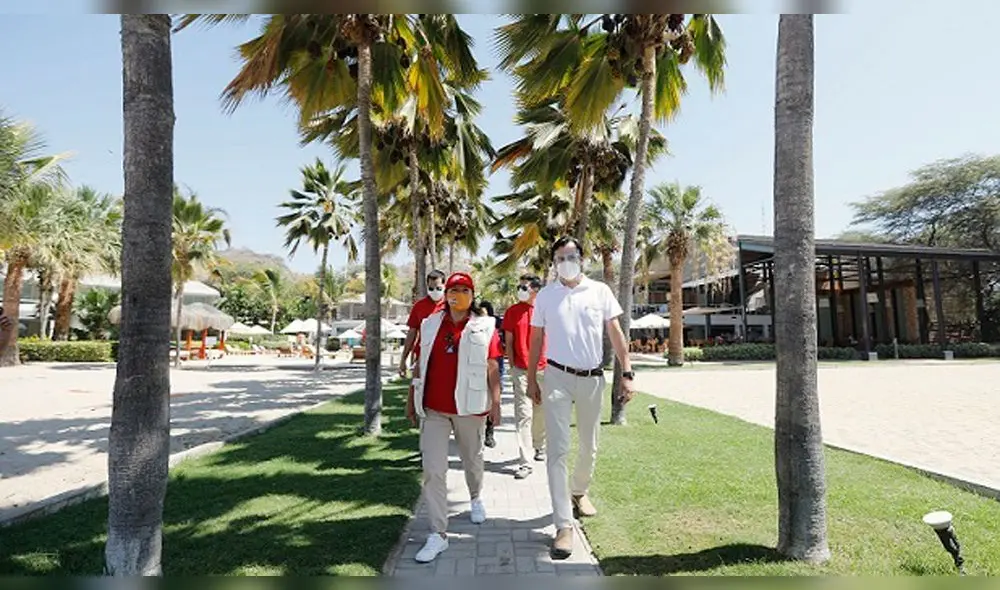 Ministra Rocío Barrios inspecionó hoteles en Tumbes