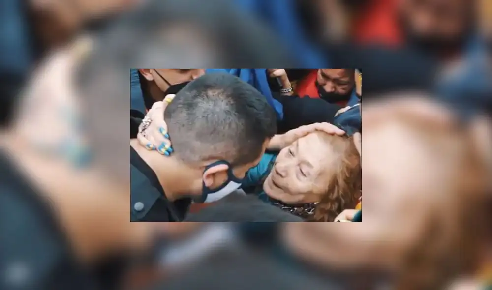 Boca Juniors: Hincha xeneize de 82 años tuvo emotivo encuentro con Juan Román Riquelme. Foto: Boca Juniors