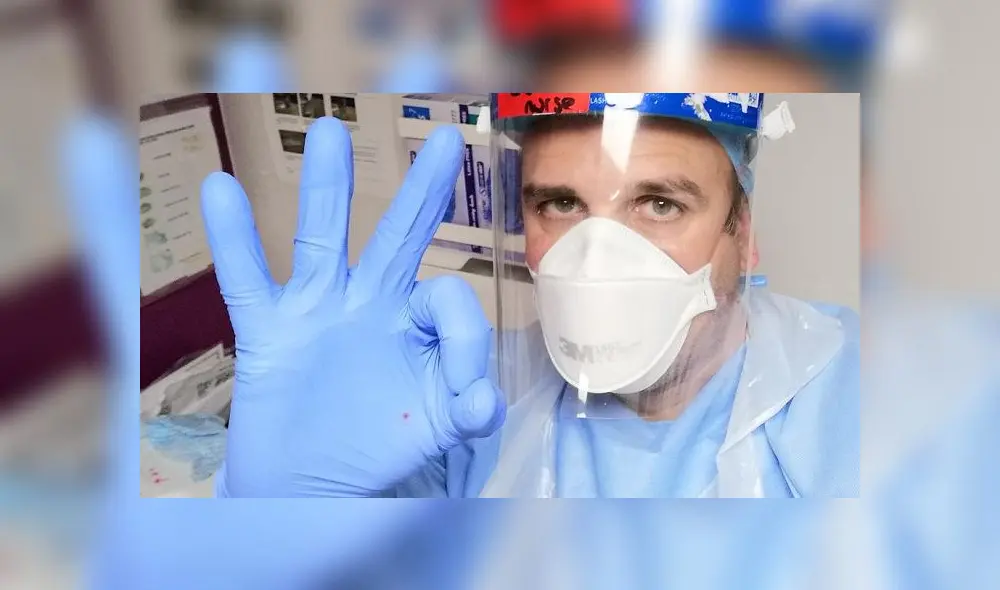 Joan Pons, enfermero español, mantiene su esperanza en la potencial vacuna de Oxford contra el coronavirus. Foto: difusión Joan Pons, enfermero español, mantiene su esperanza en la potencial vacuna de Oxford contra el coronavirus. Foto: difusión