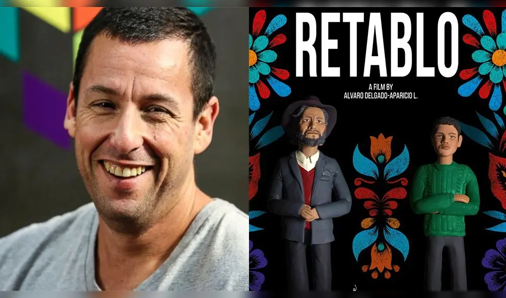 Adam Sandler y Retablo (Foto: composición) Adam Sandler y Retablo (Foto: composición)