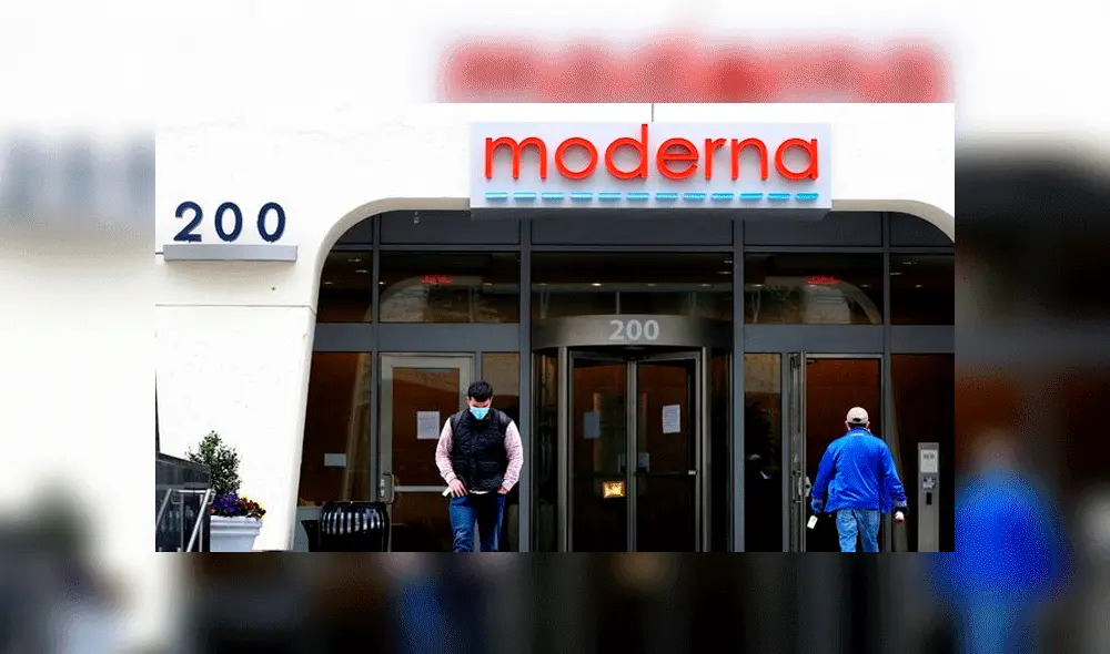 La vacuna experimental de Moderna es una de las más avanzadas. Foto: AFP.