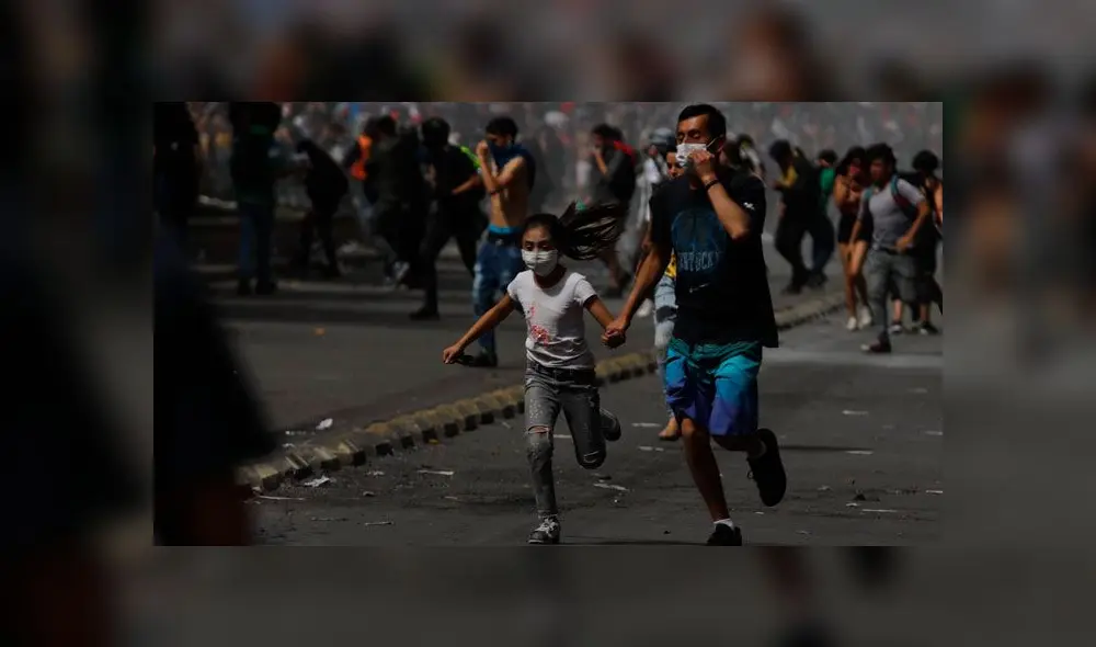 Protestas en Chile. Foto: Jorge Cerdán, enviado especial.