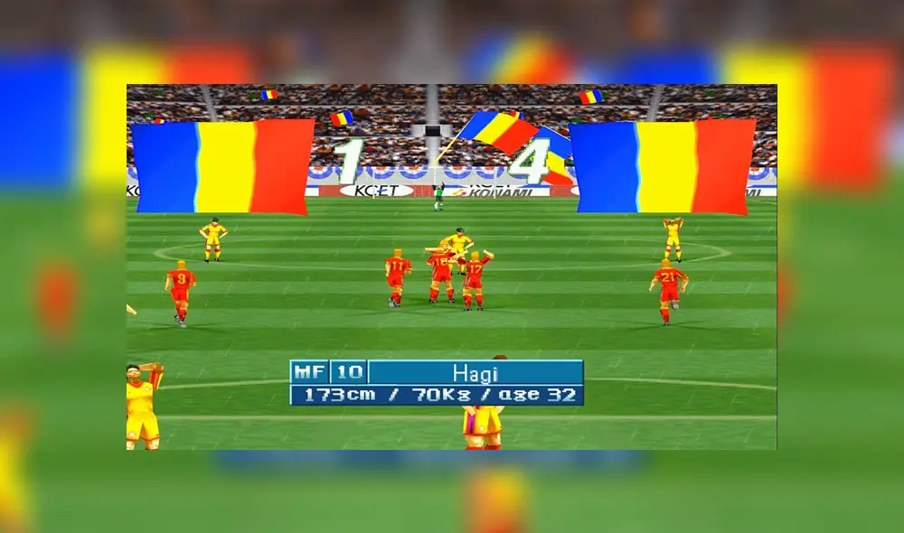 Rumania Gold vs. Rumania normal. Foto: Captura. Rumania Gold vs. Rumania normal. Foto: Captura.