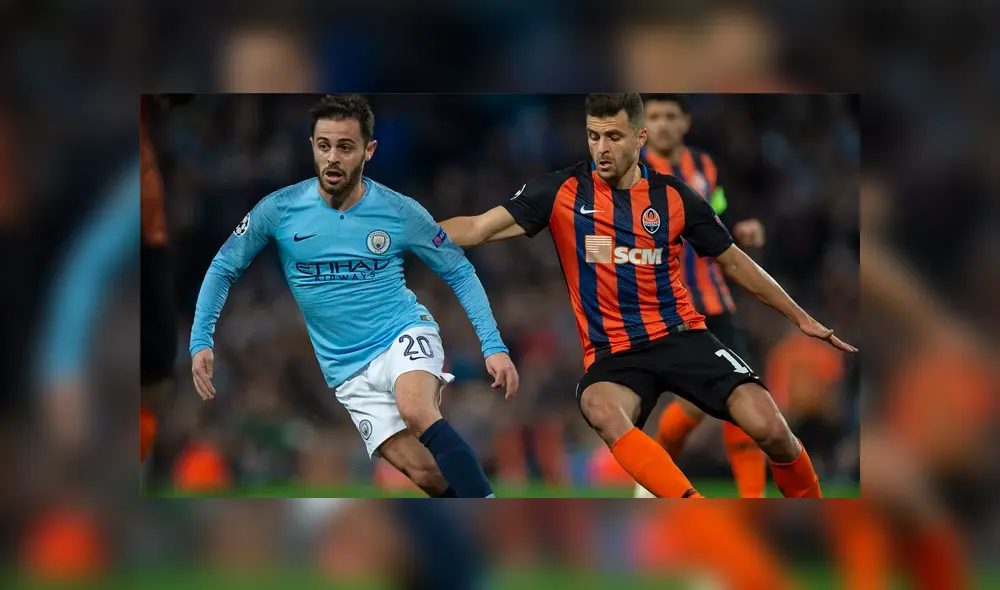 Manchester City vs Shakhtar Donetsk EN VIVO