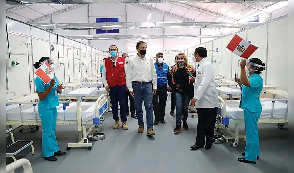 EN CUSCO. Presidente Vizcarra puso en funcionamiento hospital de EsSalud con 100 camas. EN CUSCO. Presidente Vizcarra puso en funcionamiento hospital de EsSalud con 100 camas.