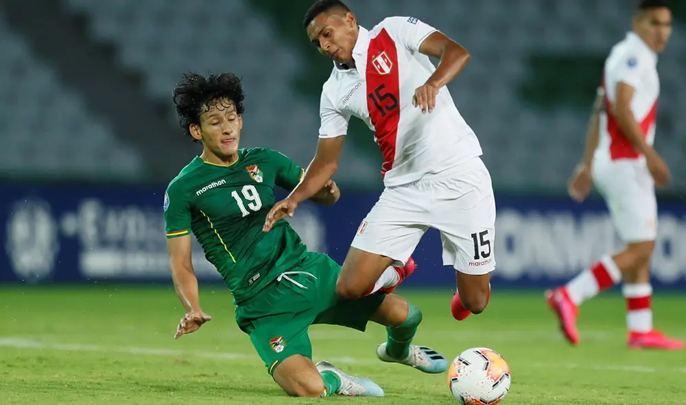 López aún no ha podido jugar este año con su club, aunque sí lo ha hecho con la selección peruana Sub-23. Foto: EFE.