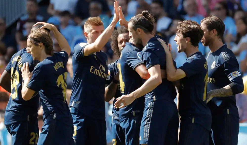 Real Madrid vs. Celta de Vigo EN VIVO por la fecha 1 de la Liga Santander Real Madrid vs. Celta de Vigo EN VIVO por la fecha 1 de la Liga Santander