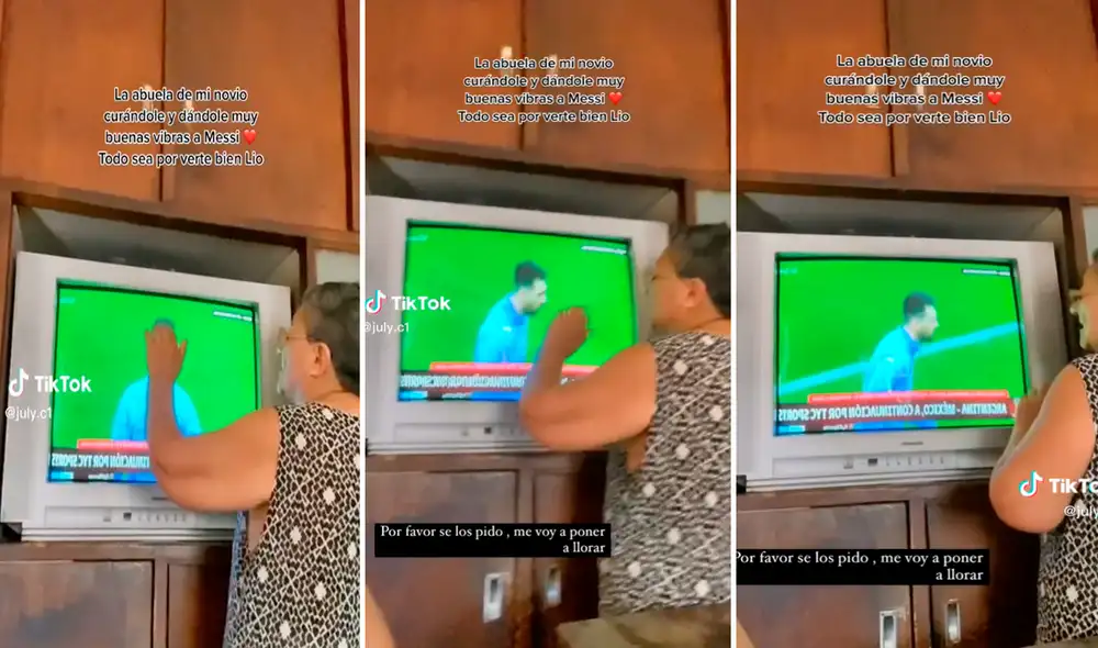 Las imágenes generaron miles de sonrisas en redes sociales. Foto: composición La República/captura de TikTok/@July.c1