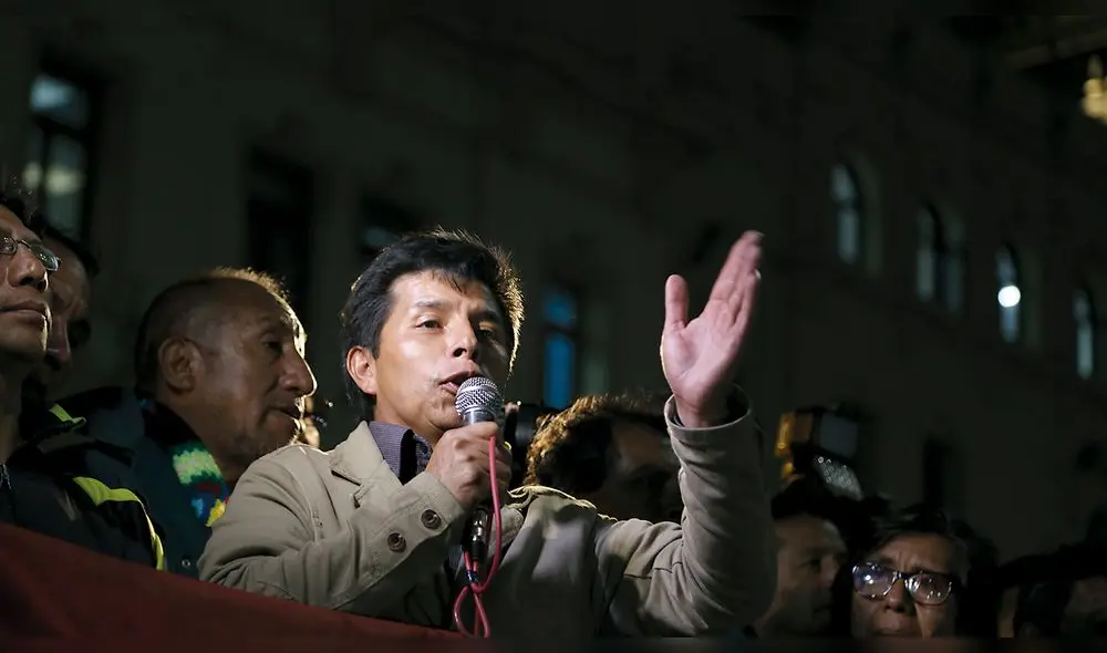 Dirigente magisterial Pedro Castillo no descarta retomar huelga indefinida Dirigente magisterial Pedro Castillo no descarta retomar huelga indefinida