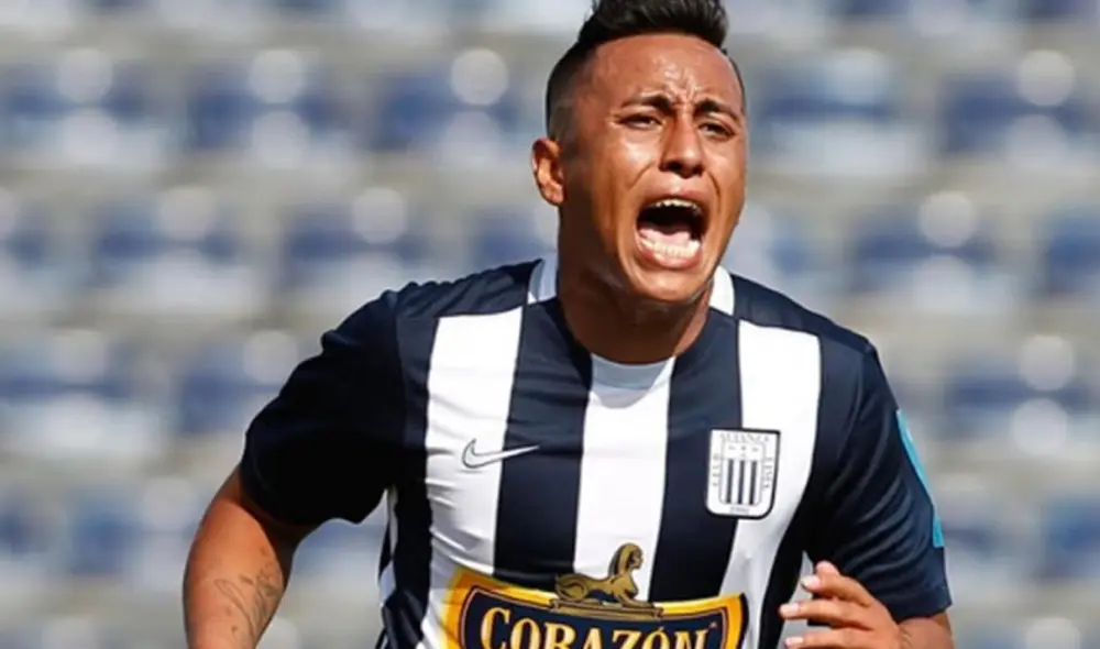 Christian Cueva en Alianza Lima. Christian Cueva en Alianza Lima.