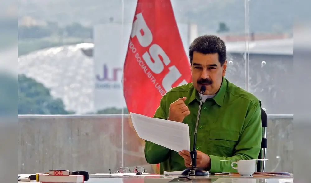 Nicolás Maduro ironizó al presidente Vizcarra antes de la disolución del Congreso peruano. Foto: AFP. Nicolás Maduro ironizó al presidente Vizcarra antes de la disolución del Congreso peruano. Foto: AFP.