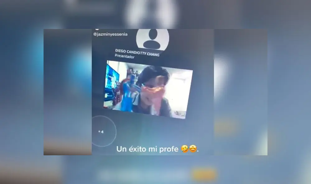 Desliza las imágenes para ver la peculiar forma que tuvo un docente peruano para dar sus clases virtuales de historia. Foto: TikTok