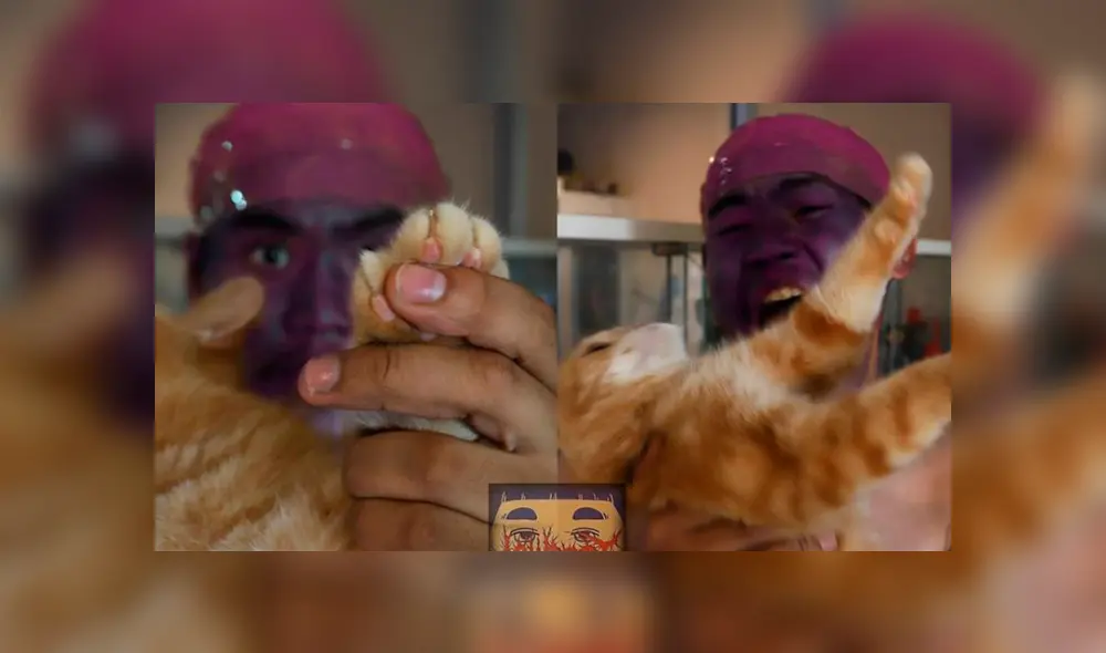 Facebook viral: joven 'otaku' se viste como Thanos y miles se burlan por el resultado [FOTOS]