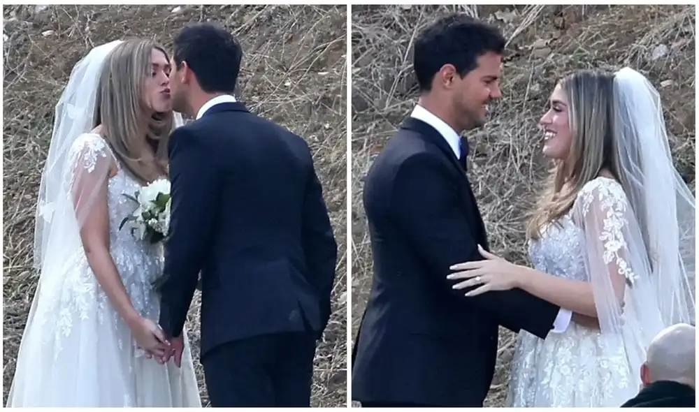 A la ceremonia asistieron 100 invitados. Foto: composición LR/Daily Mail A la ceremonia asistieron 100 invitados. Foto: composición LR/Daily Mail