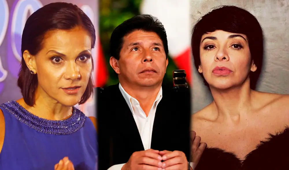 Tatiana Astengo y Mónica Sánchez contra golpe de Estado de Pedro Castillo. Foto: composición / La República