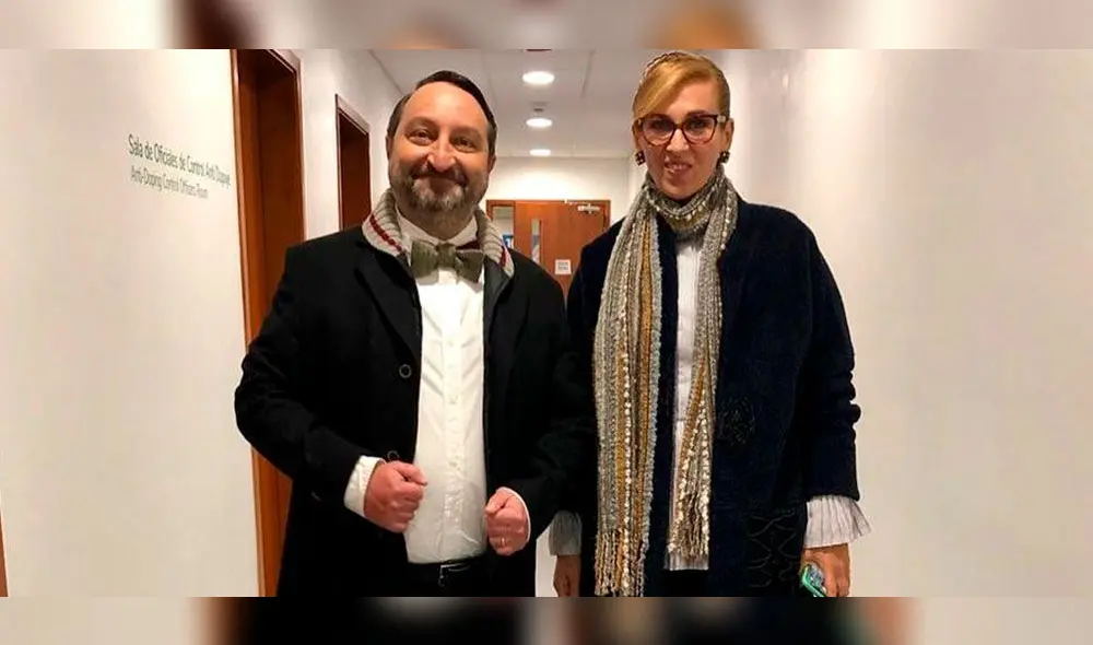 El actor estuvo a cargo de la traducción en inglés como presentador en el show de clausura