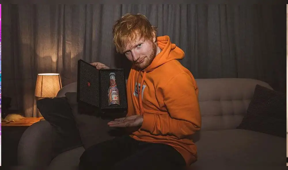 El cantante británico es imagen de conocida marca mundial de salsas