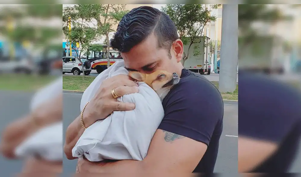 Christian Domínguez asegura ser un buen padre y "chochera de sus hijos"